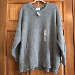 Old Navy NWT Gray Women’s Tunic Length Sweater - Size XXL